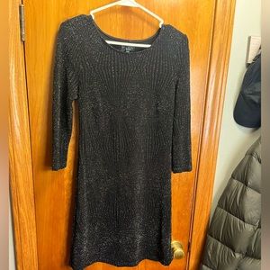 Black sparkly dress